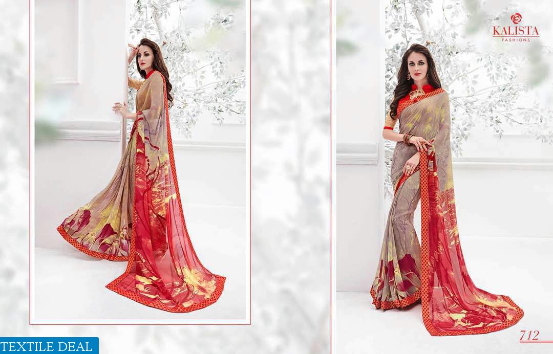 kalista Sun flower Wholesale Saree market